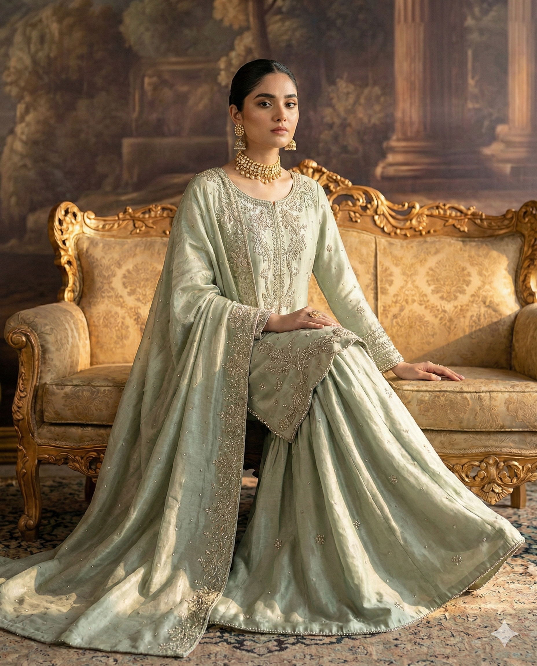 The Sage Heirloom Sharara