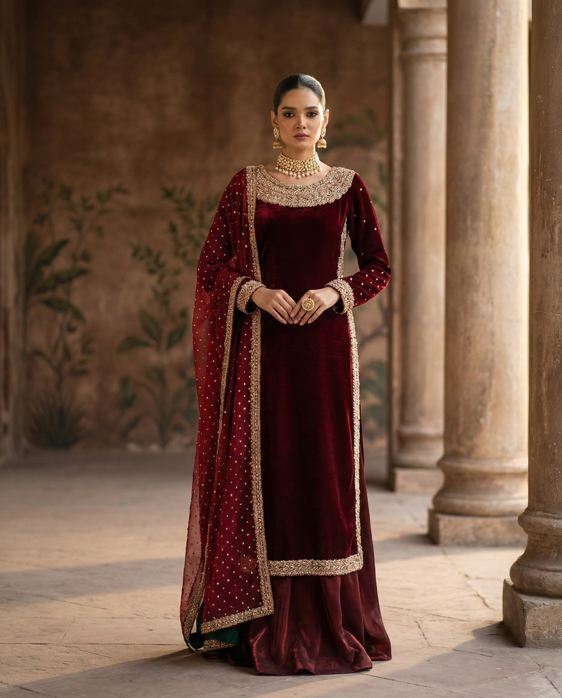 Luxe Sequin Sharara Set