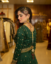 Moss Green - Moazzam Khan Couture