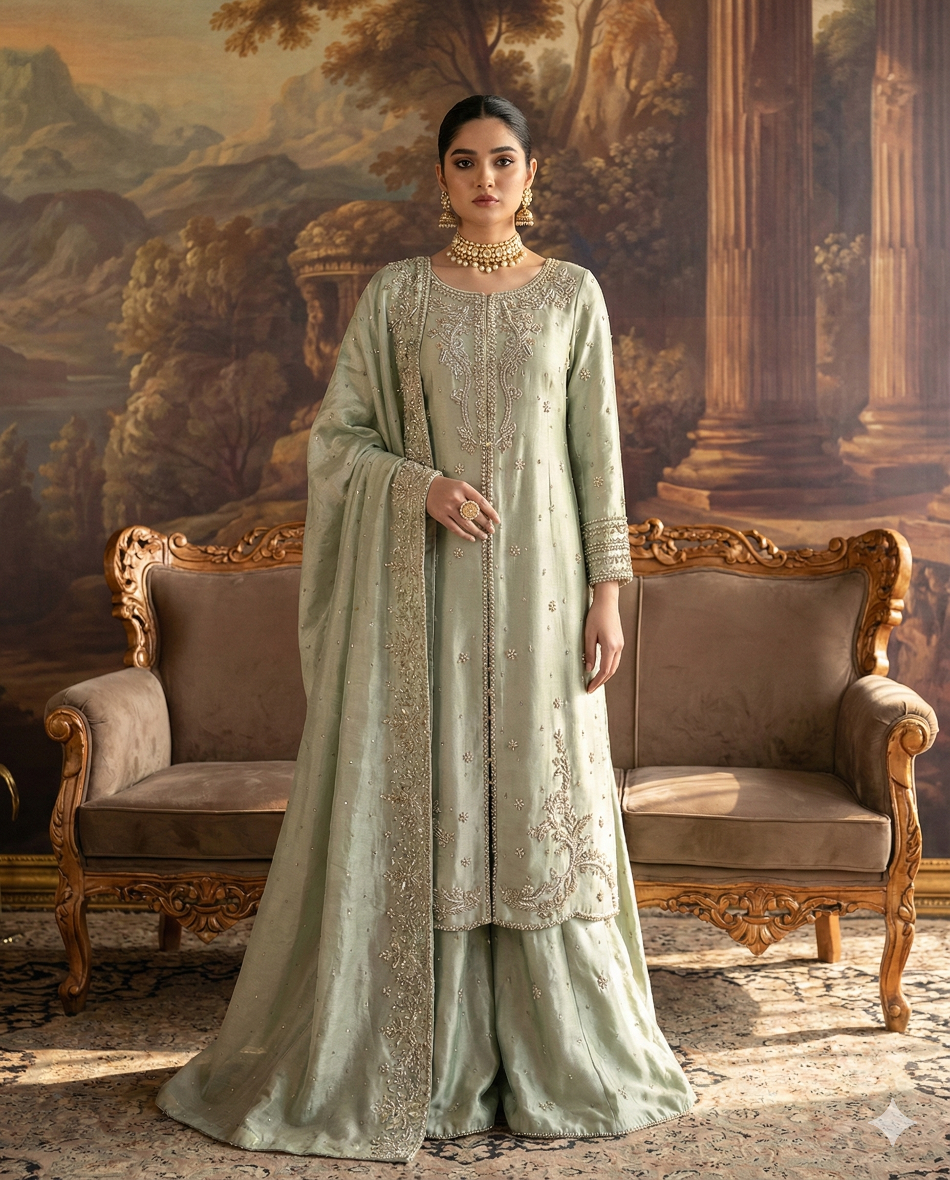 The Sage Heirloom Sharara