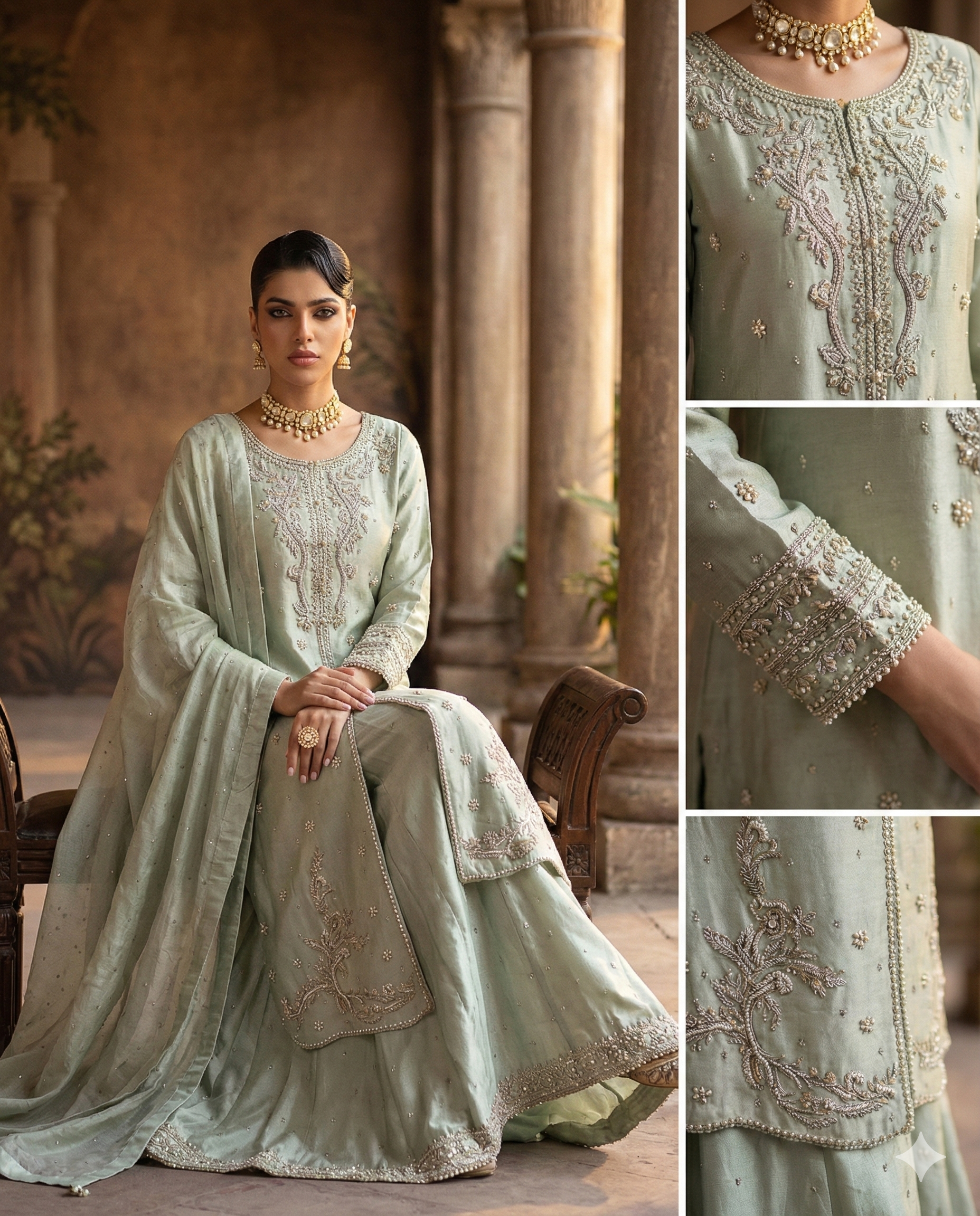 The Sage Heirloom Sharara