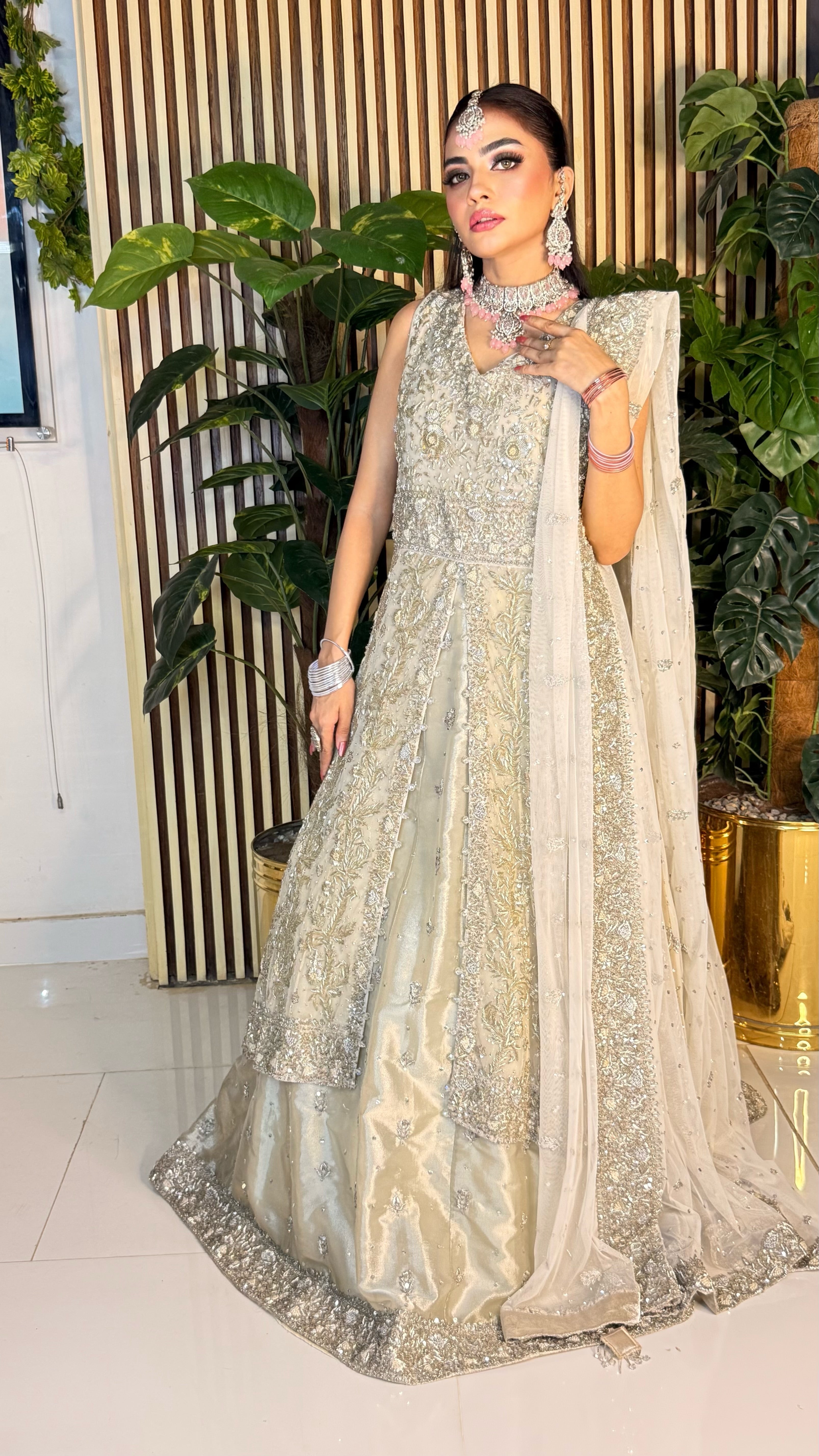 Aurelia – Hand-Embroidered Bridal Maxi by Moazzam Khan Couture