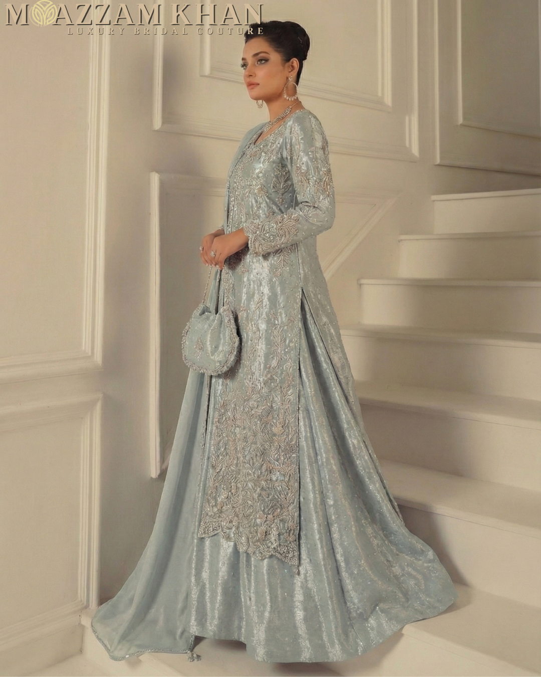 Blue Aura – Luxury Bridal Ensemble